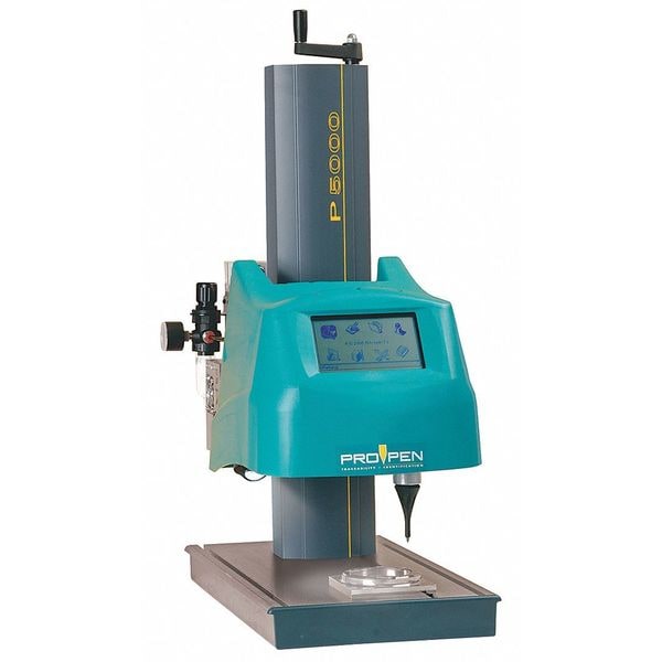 Pneumatic Benchtop Dot Peen Marker