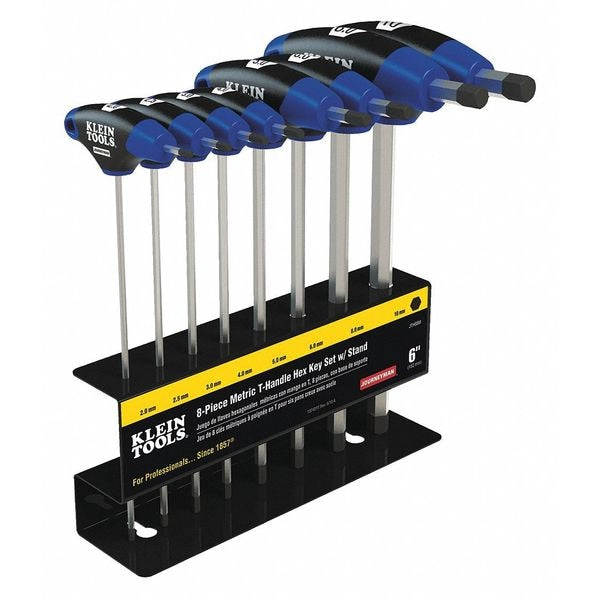 8 Piece T-Shape Hex Key Set, JTH68M