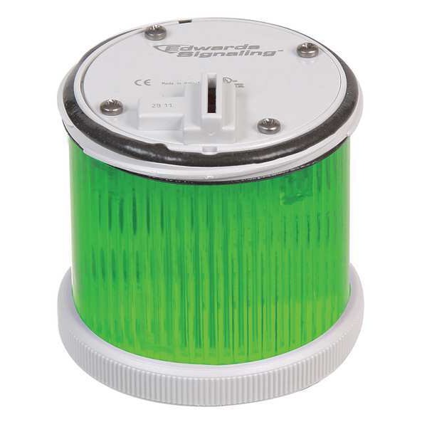Stacklight Warning Light, 120VAC, Green