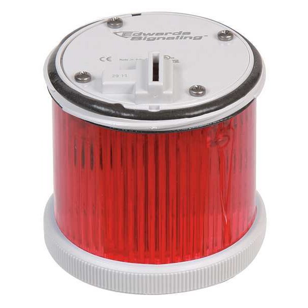 Stacklight Warning Light, 120VAC, Red