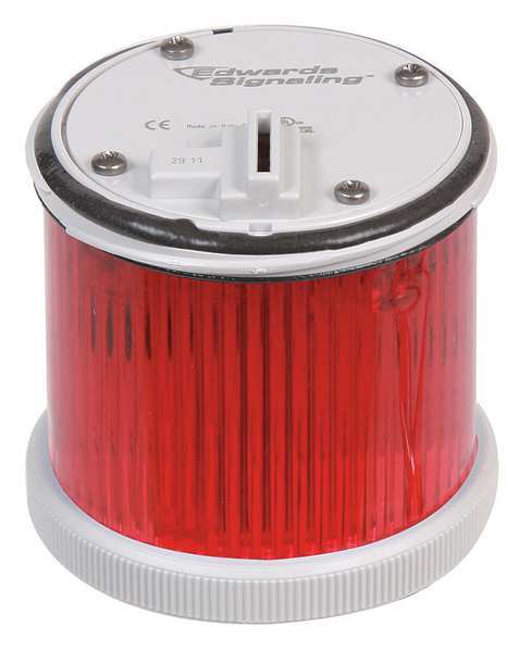 Stacklight Warning Light, 70mm, Red
