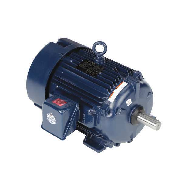 3-Phase General Purpose Motor, 20 HP, 256T Frame, 230/460V AC Voltage, 1,775 Nameplate RPM