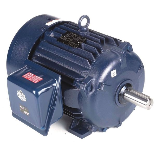 3-Phase General Purpose Motor, 25 HP, 284T Frame, 230/460V AC Voltage, 1,775 Nameplate RPM