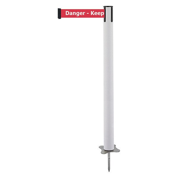 Spike Post, White Post, 43