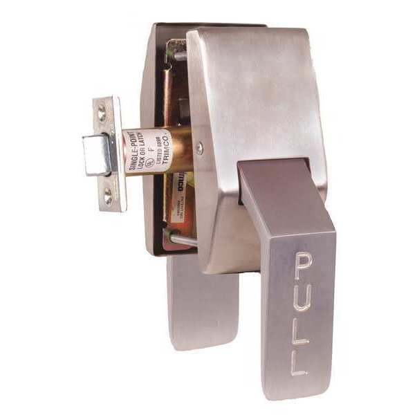 Quiet Push-Pull Latch, Vertical Mounting