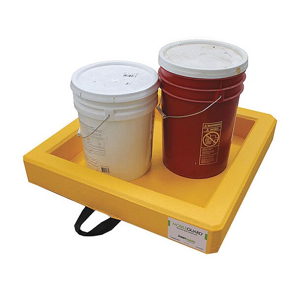 Duck Pond Mini-Berm, 21 gal Spill Capacity, 0 Drum, Foam coated with Polyurea