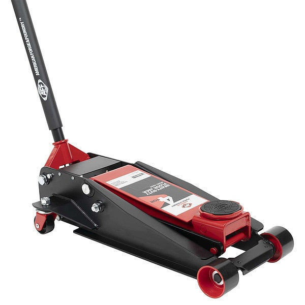 Ton Floor Jack, 4 ton, Mechanical, Steel