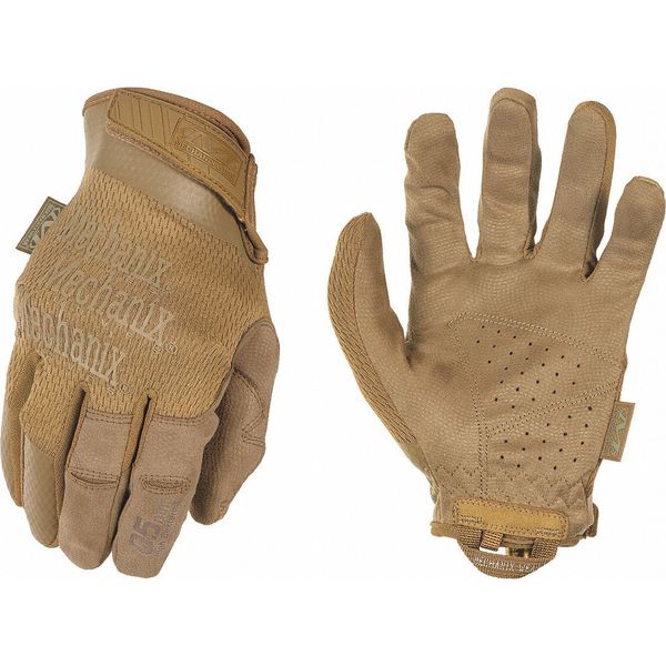 Tactical Glove, L, Coyote Tan, Gunn Cut, PR