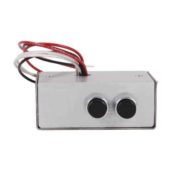 Push Button Station, 28VDC, (2) SPDT Relay
