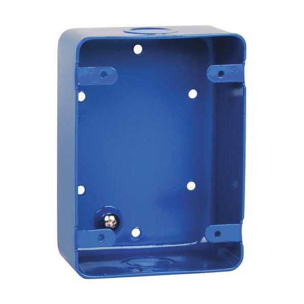Back Box, Blue, 1-1/2