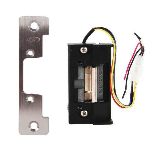 Elec. Strike, 12/24VDC, 12 to 24VAC, H.Duty, Fail Secure