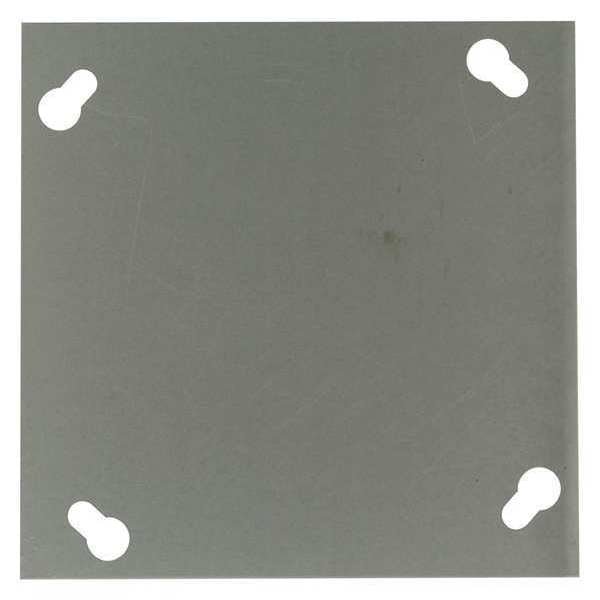 Drain Cover, Silver, 24 ga., Square, 10
