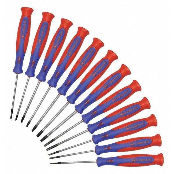 Precision Screwdriver Set, 12 pcs, Round