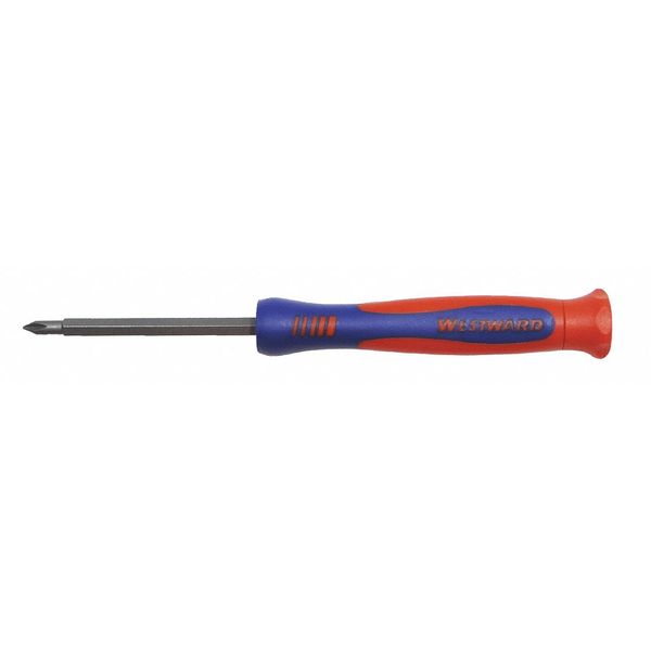 Phillips, Slotted Bit 6 in, Drive Size: 3/16 in , Num. of pieces:2