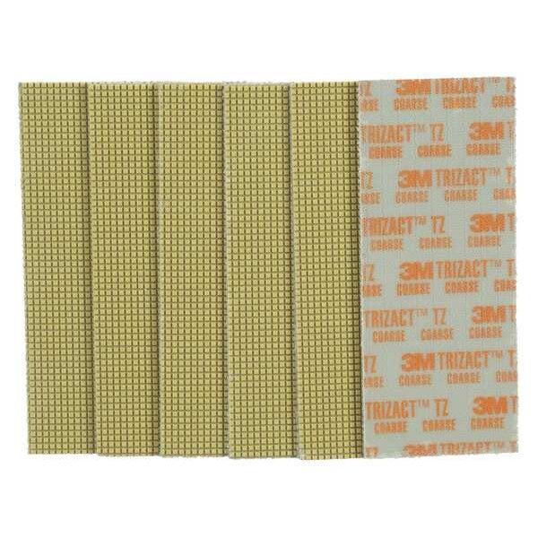 Polishing Pad, Gold, Shape Rectangular, PK6
