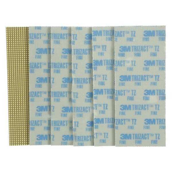 Polishing Pad, Blue, Shape Rectangular, PK6