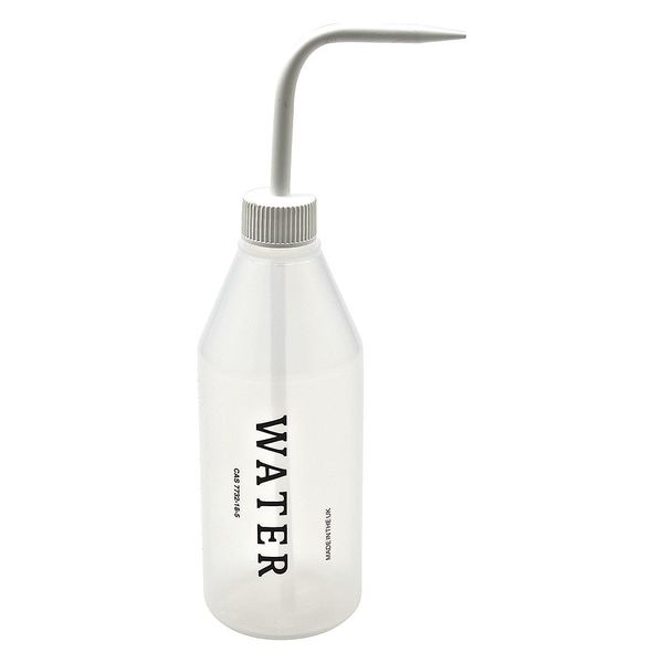Wash Bottle, LDPE, Non-Vented, 500mL, PK6