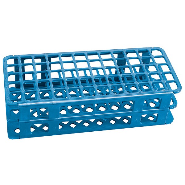Test Tube Rack, 6x12 Format, Blue, 2-5/8