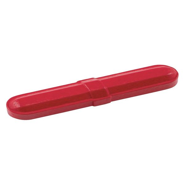 Stirring Bar, Red, Octagonal, 5/16