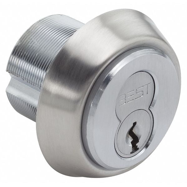 Mortise Cylinder, Satin Chrome