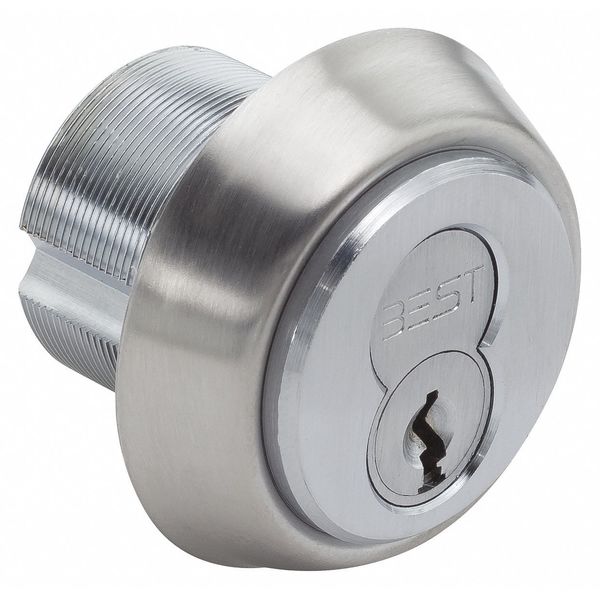 Mortise Cylinder, Satin Chrome