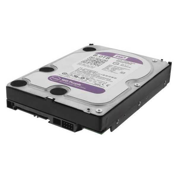 Hard Drive, Metal, Black/Silver, 8 TB