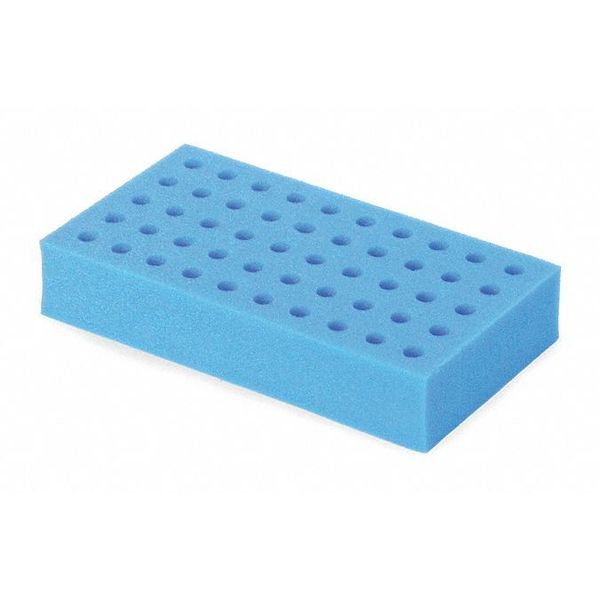 Tube Rack for 12mm Tubes, Foam Material