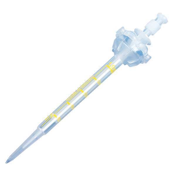 Dispenser Syringe Tip, Clear, 100uL, PK100