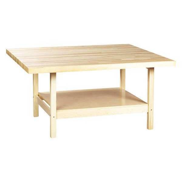 Work Station, Maple, Wood Frame, 54