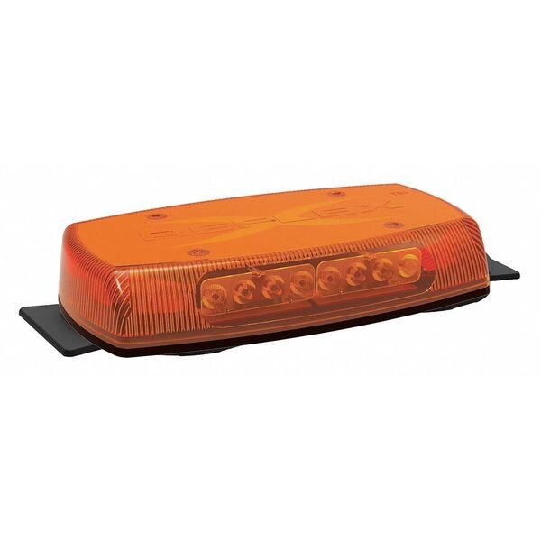 Mini Lightbar, LED, Amber, 15