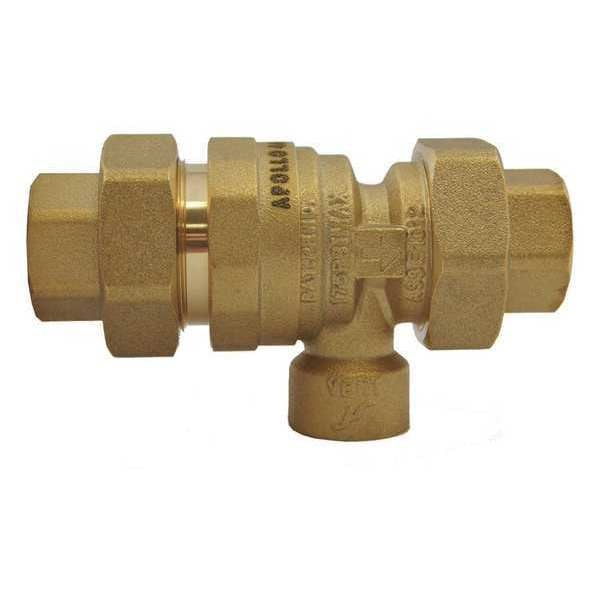 Backflow Valve, Forged Brass, 1/2