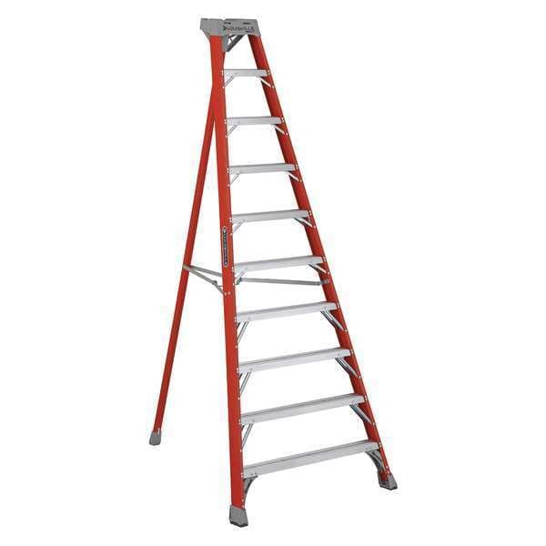 10 ft Fiberglass Tripod Stepladder