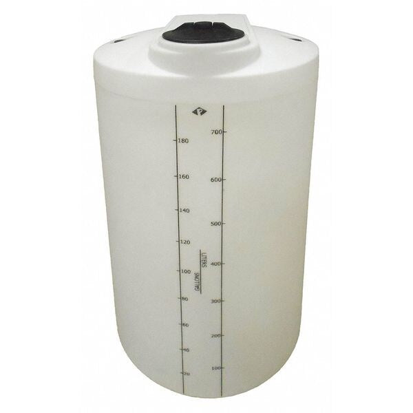 ProChemÂ® Process Chemical Storage Tank, Vertical, Closed Top, 200 gal