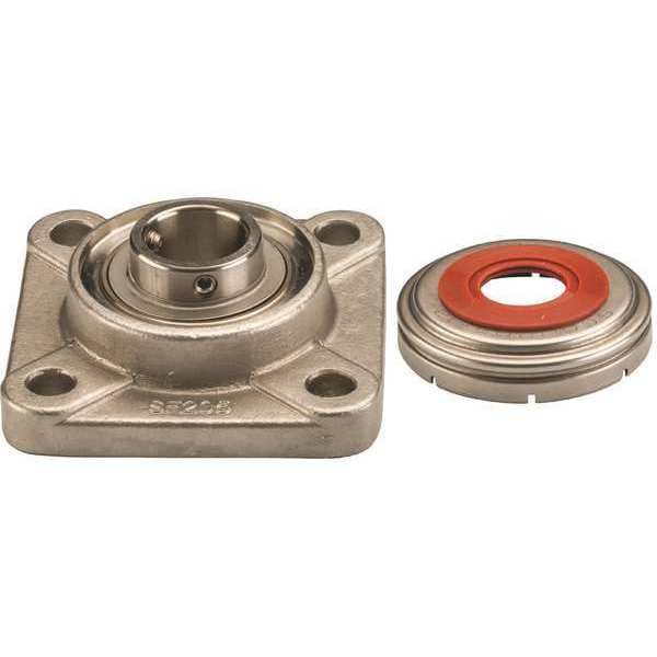 Flange Bearing, 4-Bolt, 1