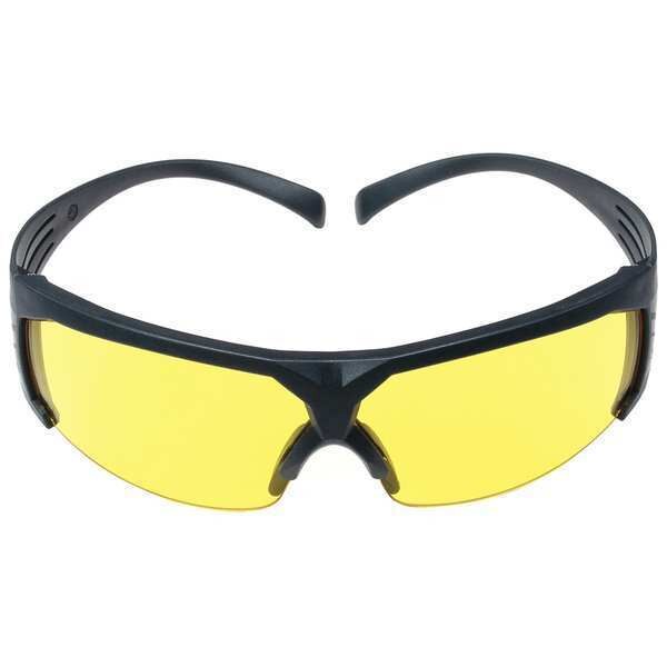 Safety Glasses, Traditional Yellow Polycarbonate Lens, Anti-Fog