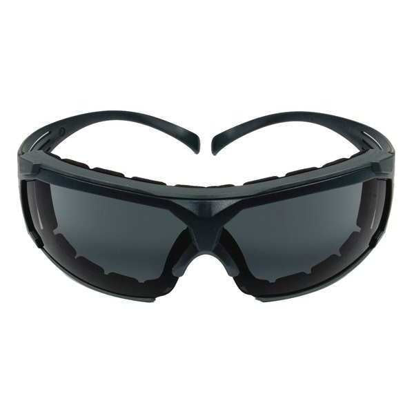 Safety Glasses, Traditional Gray Polycarbonate Lens, Anti-Fog