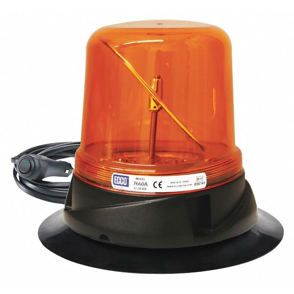 Rotating Beacon, Amber, 6-13/64