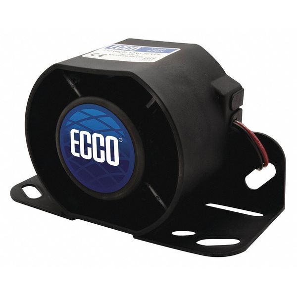 Back Up Alarm, Black, 4-13/64