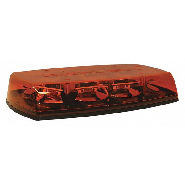 Mini Lightbar, LED, Amber, 15