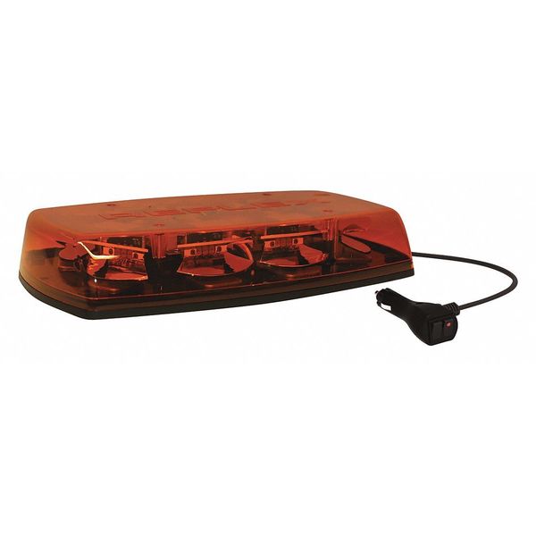 Mini Lightbar, LED, Amber, 15