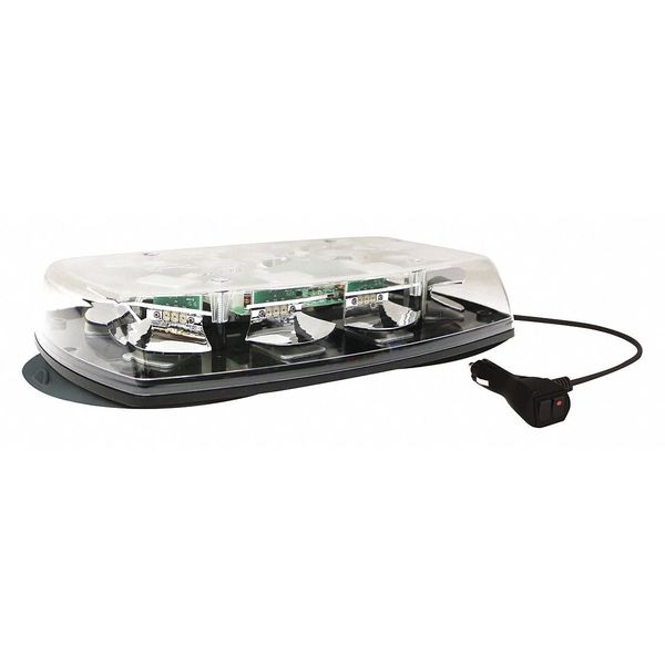 Mini Lightbar, LED, Amber, 15
