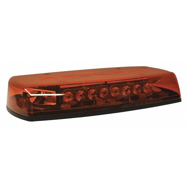 Mini Lightbar, LED, Amber, 15