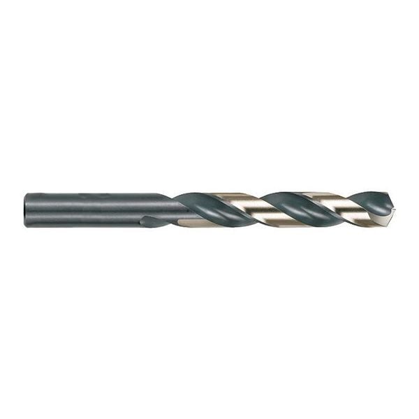 135Â° Heavy-Duty Jobber Length Drill Cle-Line 1878 Black & Gold HSS RHS/RHC Let-J Bulk Packed