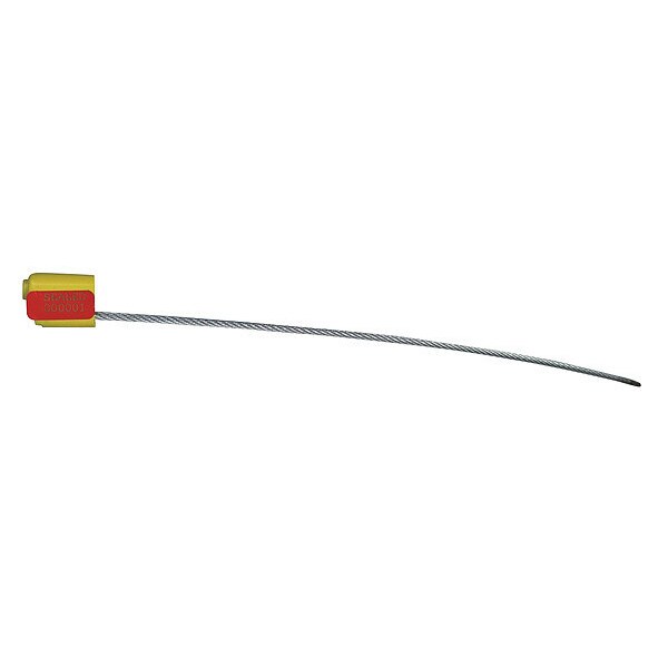 EZ Loc Zinc Cable Seal, Laser Marked Type, PK100