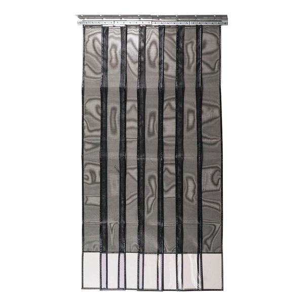 Strip Door, 8 ft. Opening Height, Black
