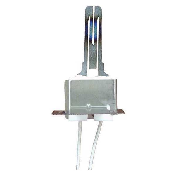 Hot Surface Igniter, LP/NG, 120V AC, 8 in L., Silicon Carbide