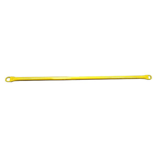 Turborail Guardrail Only, 3Ft, Sfty Yel