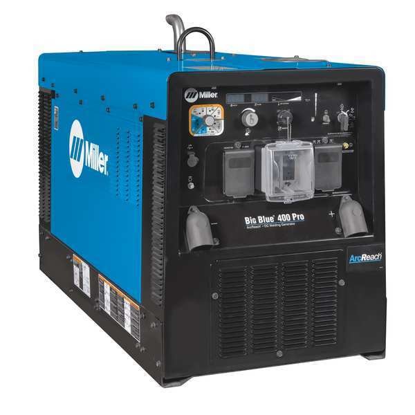 Engine Driven Welder, Big Blue(R) 400 Pro Series, Electric Start, 20.2 hp, Diesel, 12,000 W Peak