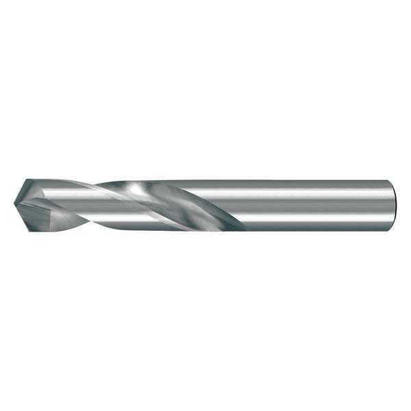 Screw Machine Drill Bit, 1 1/4 in Size, 118  Degrees Point Angle, Carbide-Tipped, Uncoated Finish