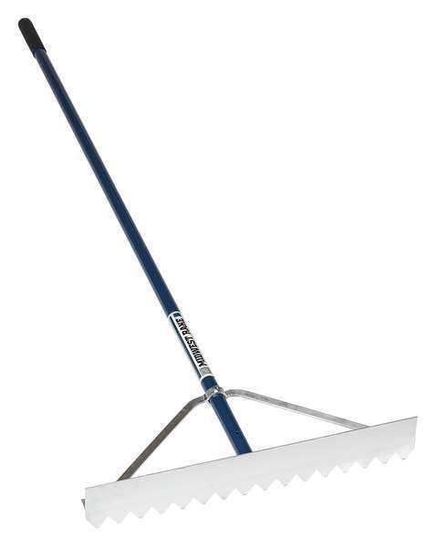 Asphalt Lute, Aluminum, 66 in. L, 20 Tines